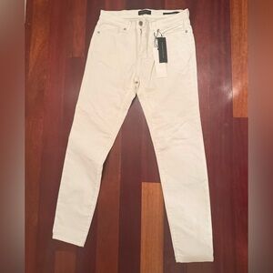 NWT banana republic white denim pants